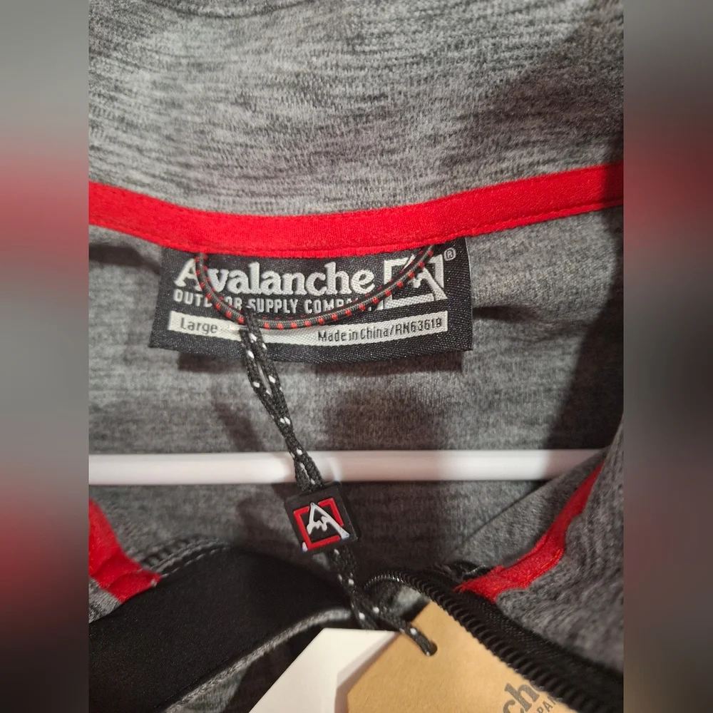 Avalanche Gray Quarter-Zip Pullover - Picture 6 of 8